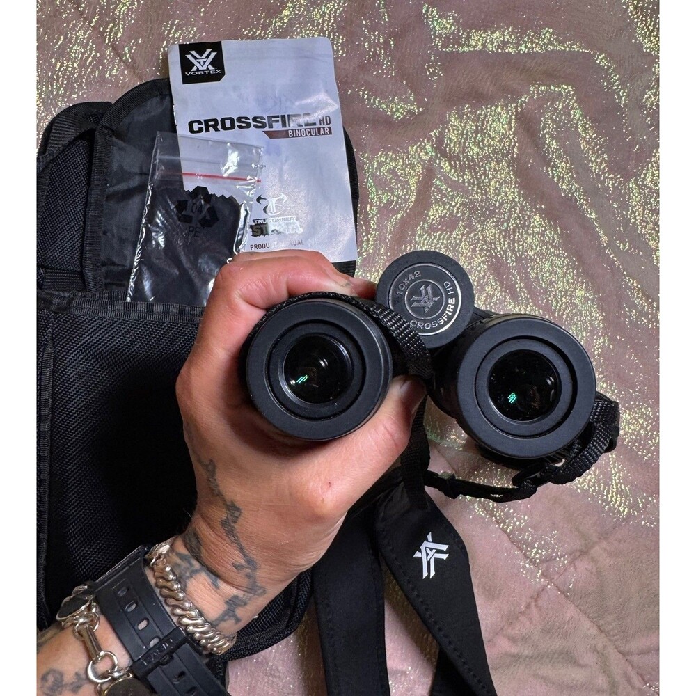 Vortex Crossfire HD 10x42 Binoculars Mossy Oak Bottomland